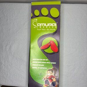 SAMARAI Insoles Orthotics for Flat Feet New